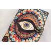 Журнал из кожи Boho Evil Eye UV с антикварной застежкой – Бумага в винтажном стиле