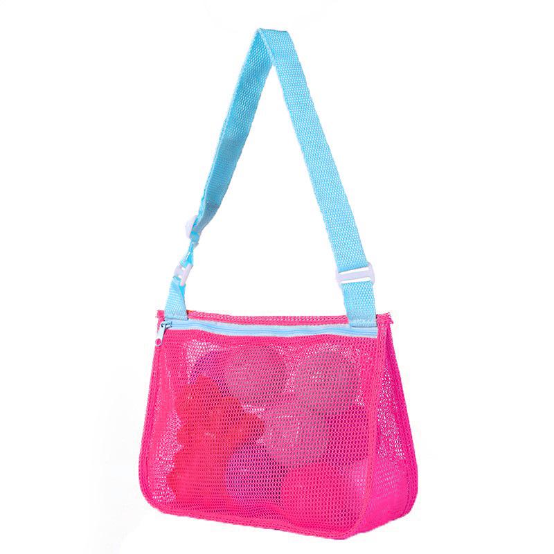 Kids' Travel Beach Toy Mesh Storage Shoulder Bag