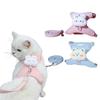 With Leash Set Cat Traction Vest Rope Adjustable Pet Walking Leash Dog Harness  for Cat Kitten