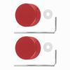 2PCS With Wrench Guitar Effect Footswitch Topper Metal Guitar Accessories  Electric Guitar