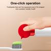 1/2Pcs Pump Toothpaste Squeezer with Self-Closing Cap Easy To Use Portable Universal Compatibility Toothpaste Tube Dispenser