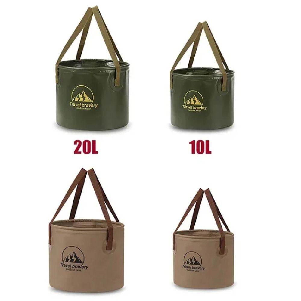 Portable Camping Foldable Sink Collapsible Car Wash Bucket Car Folding Bucket  Gardening