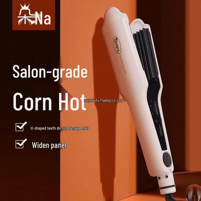 Deogra Donna Волновой гофре для волос из кукурузной шелухи: Мини-плойка для прикорневого объема и отрицательными ионами.