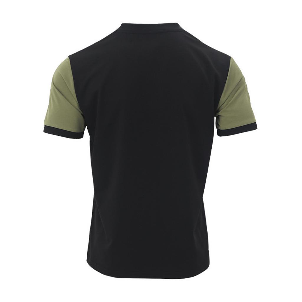 Летняя мужская рубашка на пуговицах с круглым вырезом и короткими рукавами, однотонный повседневный топ