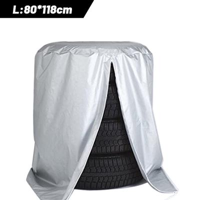 82 X 120 см чехол для автомобильной шины 4 колеса запасные колпаки серебристые шины для зимы и лета полиэстеровые шины протектор сумки для хранения для внедорожника
