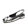 Brand Women Sandals Natural Leather Cowhide+sheepskin Leather Cross Tied Buckle Summer Shoes Low Heels