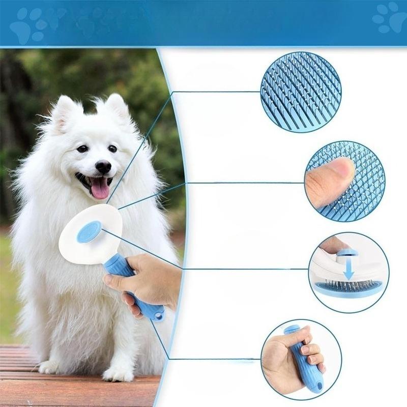 Набор расчесок для кошек, расческа для собак, чудо для удаления и очистки шерсти, специальная расческа от блох для кошек