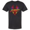 Men's Journey Heart Wings T-shirt Black