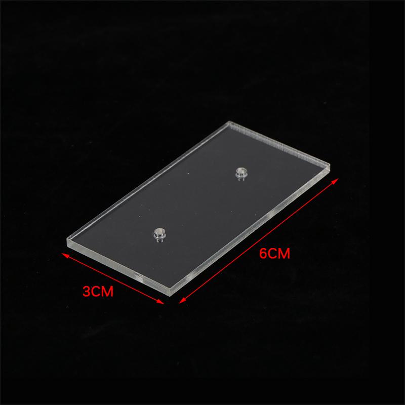 1 шт. акриловая прозрачная демонстрационная доска для сережек-гвоздиков