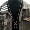 Хип-хоп Музыка Наушники Подвеска Ожерелье Для Мужчин Рок Пара Персонализированная Цепочка из Нержавеющей Стали Рэпер Ювелирные Изделия Подарки