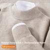 Men's Half-High Collar Wool Blend Knit Sweater