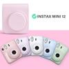 Rieibi instax mini 12 Fujifilm instax mini 12 instax mini 12 защитный instax mini 12 хранение PU магнитный плечевой ремень легко полный стильный чехол,