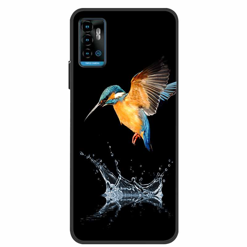 Для ZTE Blade A71 Чехол Силиконовая Задняя Крышка Чехол для Телефона Для ZTE Blade A71 Мягкие Чехлы для ZTE BladeA71 A 71 2021 Защитный Бампер