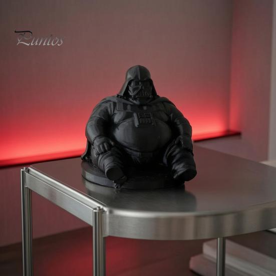 Крутые Офисные Настольные Украшения 3D Печатный Держатель для Ручек в Виде Самурая для Карандашей и Кистей, Креативные Нишевые Подарки для Кинофанатов, Настольный Органайзер, Уникальная Броня