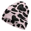 Factory Best Sale Custom Teal Heart Camo Print Cuffed Knit Beanie Men Women Winter Warm Outdoor Skull Cap for Wear