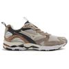 Mizuno Кроссовки унисекс Wave Rider 10 Silver Cloud Кремовые Белоснежные Тигровый Глаз D1GA222608