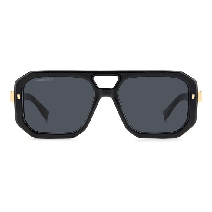 Lunettes De Soleil Dsquared2 - D2 0105/s - Noir - 56 - Mixte / Adulte