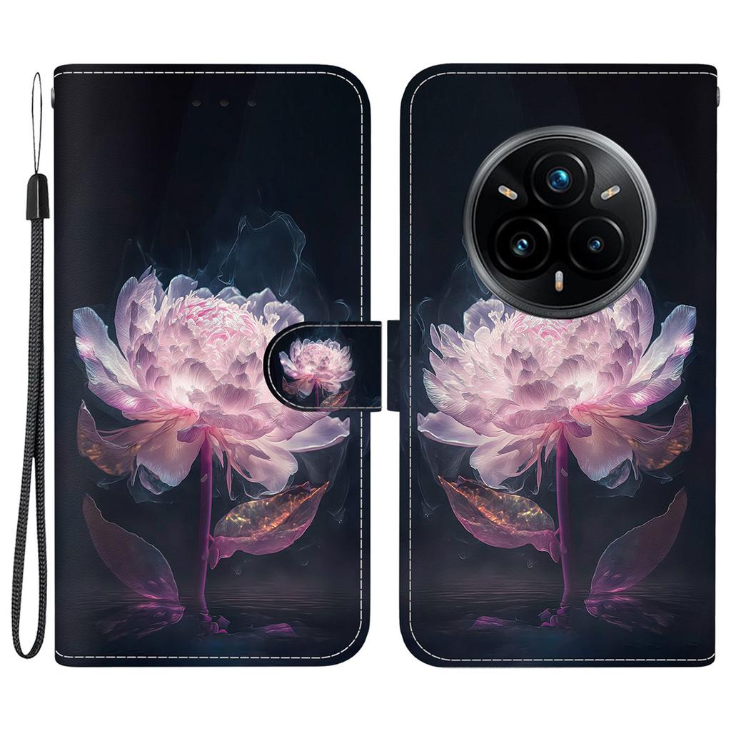 For Realme 14 Pro+ 5G Wallet Phone Case Anti-Drop Leather Flip Cover Pattern Printing