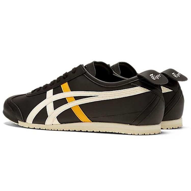 ONITSUKA TIGER Mexico 66 Comfortable Retro Fashion Durable Lightweight Low-Top Casual Running Shoes Unisex Sneaker Black White 1183C080-001