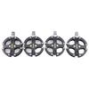 Kwok Carbon Fiber Bicycle Pedals Ultralight MTB Road 3 Bearing Pedals Titanium Alloy Axle Light Weight Bike Pedals Cycling Part