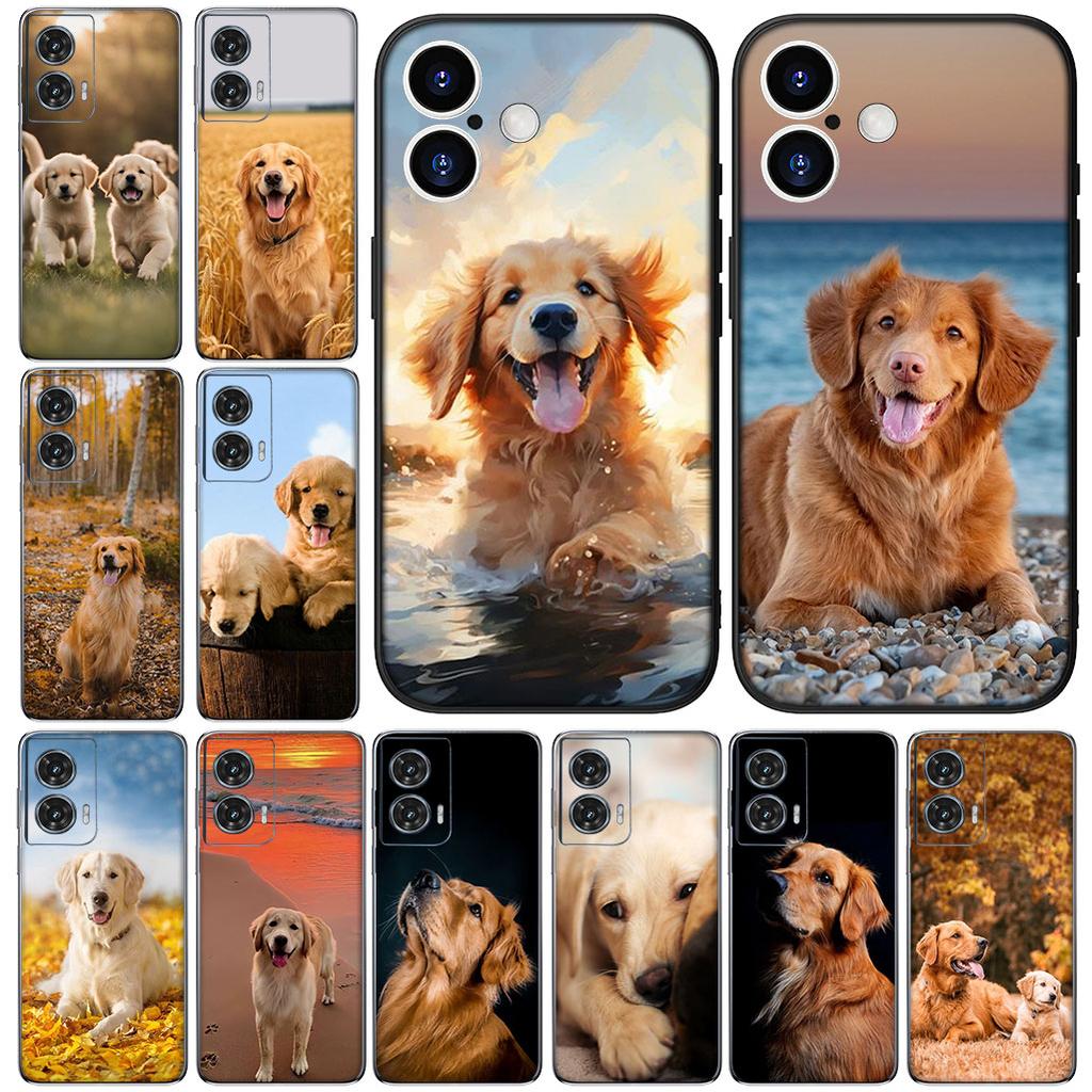 Protective Cover Golden Retriever Dog for Huawei P30 P20 Mate 20 10 Pro Lite Y7A Y8S Y7 Y9 Prime 2019 Phone Case