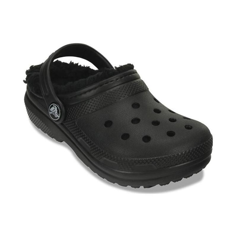 Crocs Удобные и универсальные нескользящие легкие детские сандалии, детская модель черного цвета