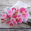 1 шт. 6 головок искусственная бабочка орхидея шелковый цветок домашний декор для свадебной вечеринки