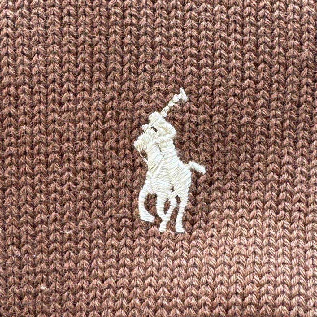 Мужской вязаный свитер Polo Ralph Lauren однотонный свободного кроя с круглым вырезом tops MNPOSWE16822341-200