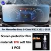 For Mercedes-Benz S-Class W223 -2025 Car LCD Screen Anti fingerprint Matte TPU film Car navigation screen protector film PPF