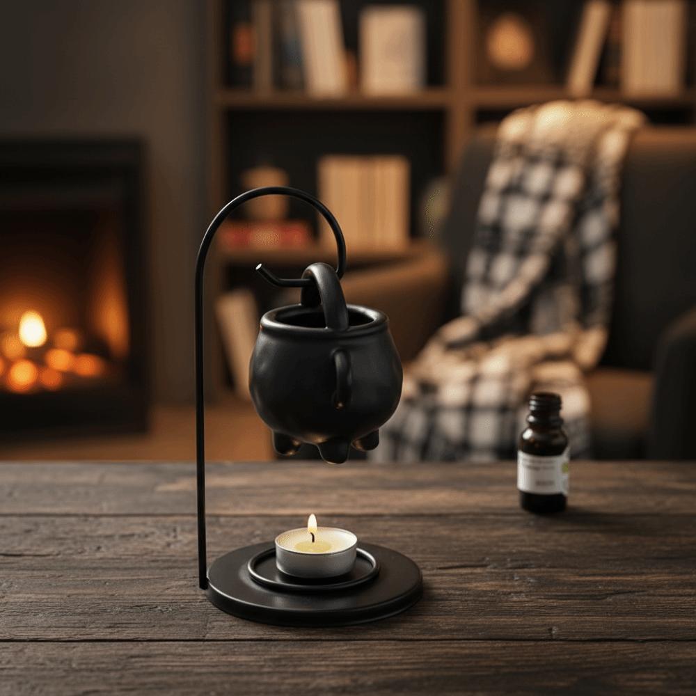 Multi-functional Aromatherapy Burner Decorative Essential Oil Burner Ceramic Oil Diffuser Yoga