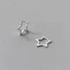 Alloy Mini Star Earrings Gold/Silver Five Pointed Star Earrings New Minimalist Earrings  Women