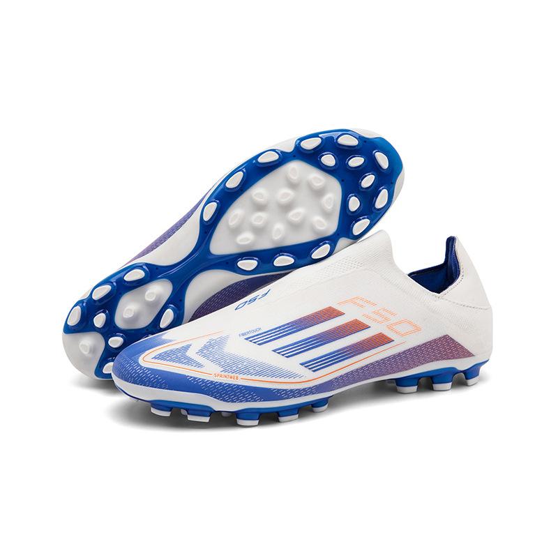 2025 Футбольные бутсы Shattered Nails Детские тренировочные кроссовки для девочек и студентов Газонные шипы Игровые кроссовки