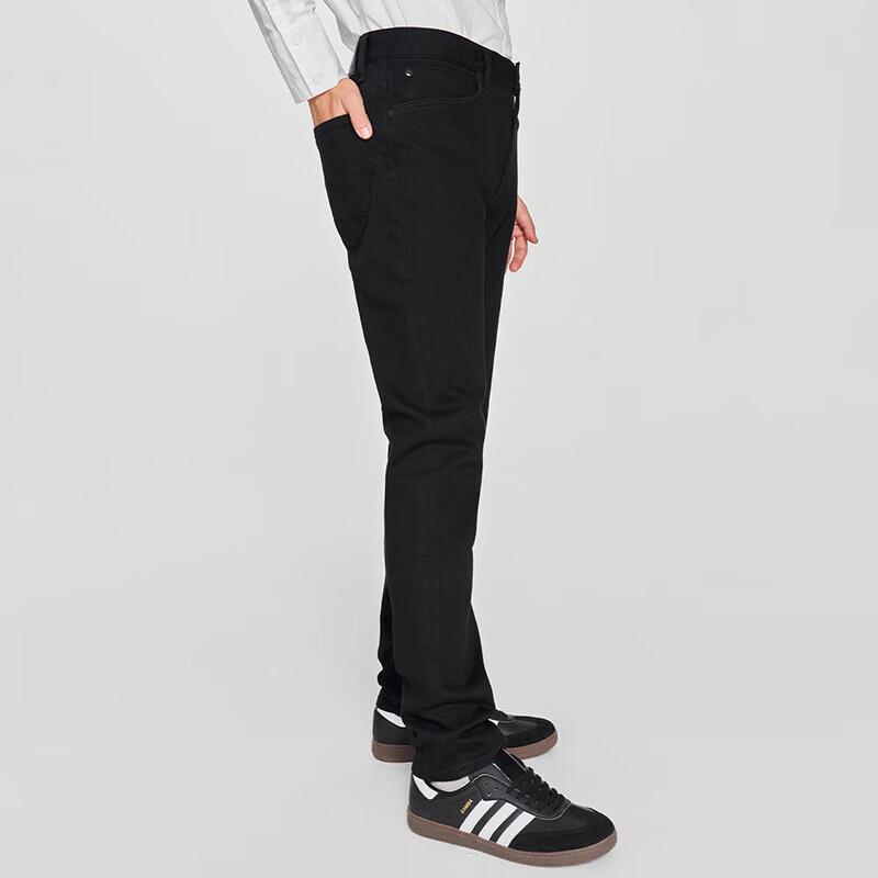 Мужские джинсы Lee 709 зауженного кроя черного цвета