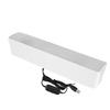 USB Wired Stereo Soundbar Music Player Bass Surround Sound Box 3.5mm Input for PC Cellphones