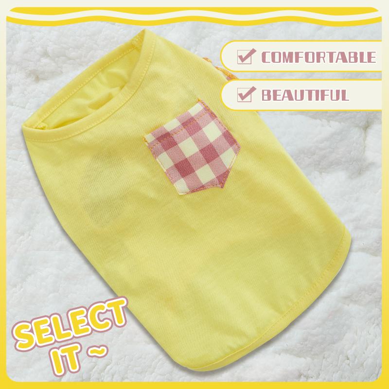 Летняя крутая футболка для собак, жилет для щенков, одежда для собак, однотонная однотонная одежда для французского бульдога, модная одежда для собак, качественная дышащая одежда для домашних животных