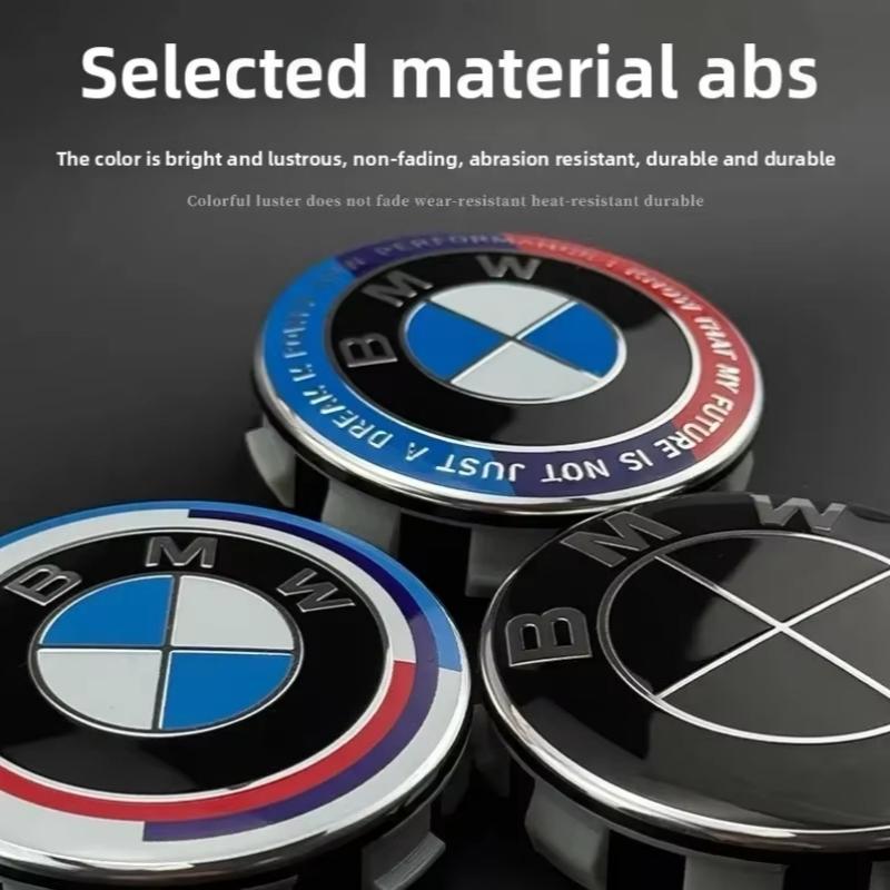 Hot For BMW M 4pcs 56mm 68mm Car Styling Wheel Center Hub Cap Auto Rim Covers for BMW E36 E46 E53 E90 E60 E61 E93 E87 X1 X3 X5 F30 F20 G30