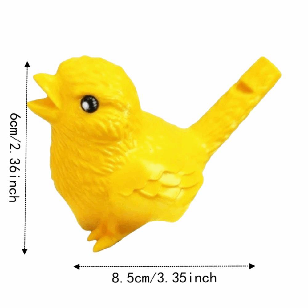 Colorful Water Bird Whistle 3D Printed Desktop Ornaments Creative Bird Statue  Home Decor