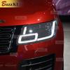Для Range Rover Vogue L405 2013- Аксессуары 2 шт. Автомобильная защитная пленка для фар Восстанавливающая прозрачная черная TPU наклейка
