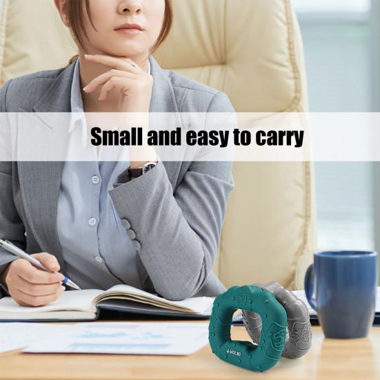 Кольцо-тренажер для силовых упражнений с силиконовой рукояткой, противоскользящее, для тренировки пальцев предплечья, усилитель хвата руки