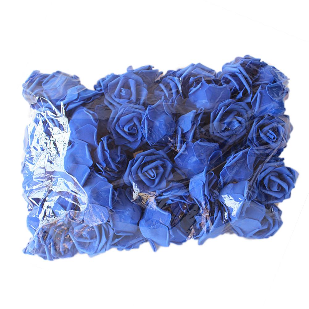 100 шт. 7 см букет искусственных цветов из пеноматериала в нескольких цветах для свадеб и декора своими руками