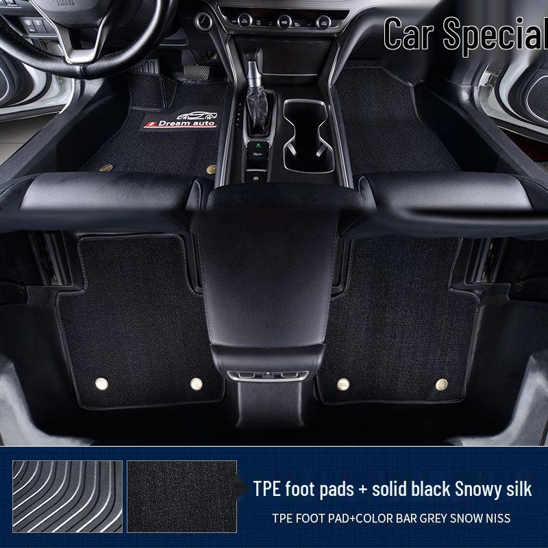 Geely Binyue Cool TPE Car Floor Mats – Waterproof, Wear-Resistant, Eco-Friendly, with Door Sill Protection
