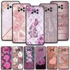 Чехол для Xiaomi Poco X3 Nfc X3 M3 Pro X3 F3 Gt F1, чехол для Mi 11t 10t Pro 9t 11 Note 10lite Civi Rose Pink Purple с блестящим узором