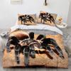 3D Spider Printed King Queen Duvet Cover Cute Scary Animal Bedding Set Natural Wildlife Comforter Cover Polyester Quilt Cover