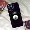 Eight Ball Phone Case For iPhone 15 14 12 11 13 16 17 Pro Max 15 16 Plus 13 Mini 16e 17 Air Funda Cover
