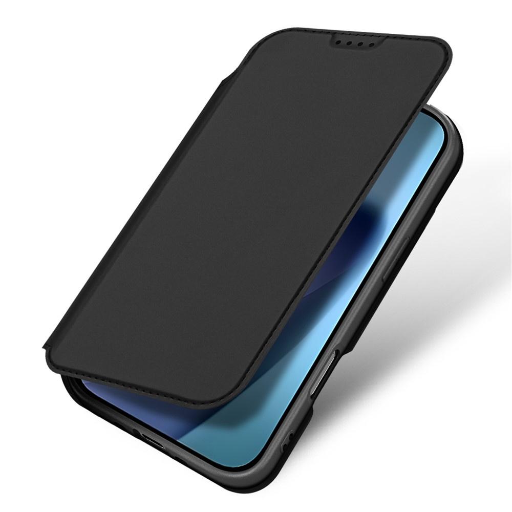 Dux Ducis Flip Case for iPhone Air, Skin Pro, Black