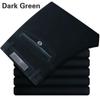 Men's Office Business Pants Warm Solid Color Thickened Large Size Corduroy Pants