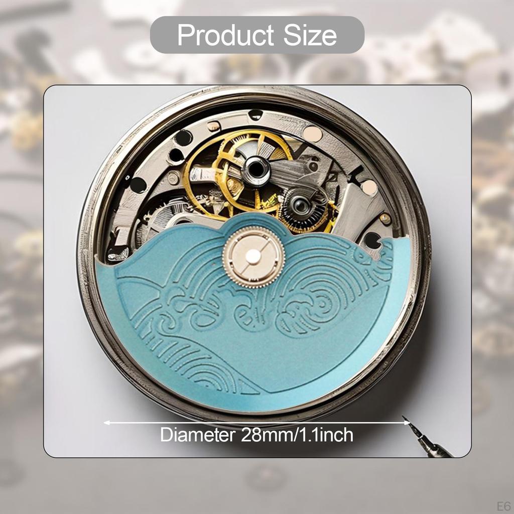 Automatic Mechanical Movement, Hammer Rotor, Replacement Oscillating Weight, Repair for NH35 6R35