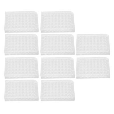 10 шт. пластина для культивирования однородной толщины, высокопрозрачная пластина для культивирования тканей с крышкой для