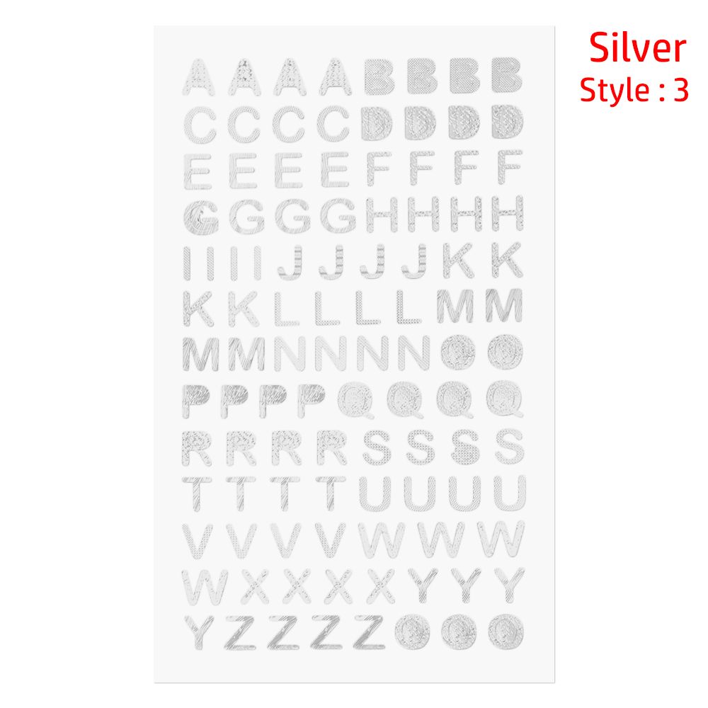 Hand Book Notebook Decor Planner Scrapbook Number sticker Twinkle stickers Letter Self Adhesive