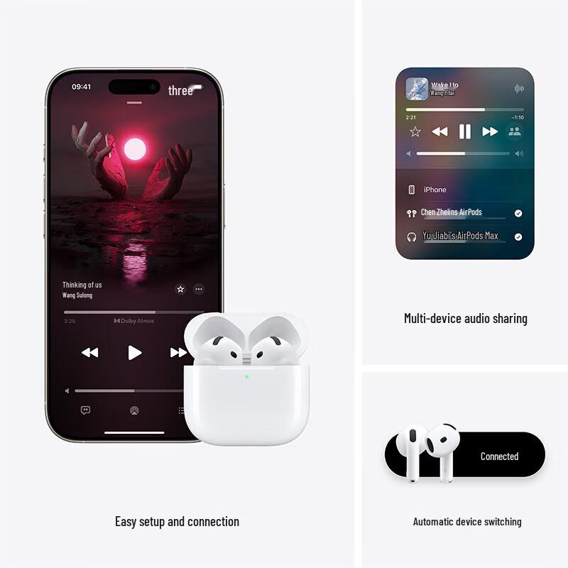 Apple AirPods 4 with USB-C Charging Case